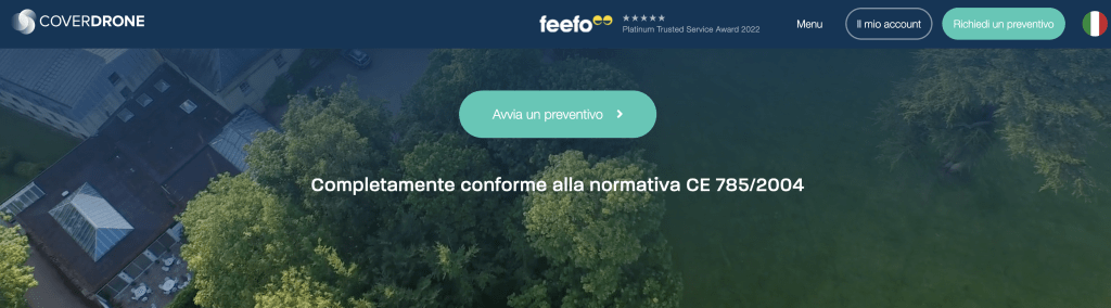 Assicurazione per droni Coverdrone