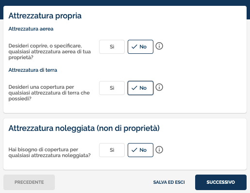Periodo di copertura e responsabilità civile Coverdrone