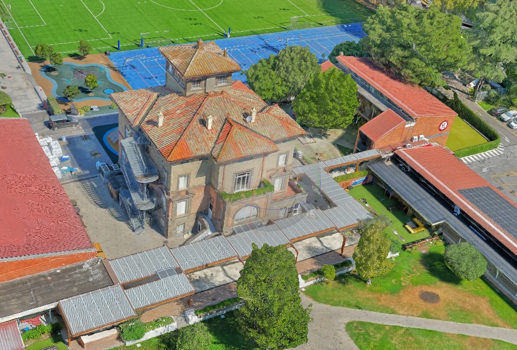 Mesh 3D da elaborazione fotogrammetrica
