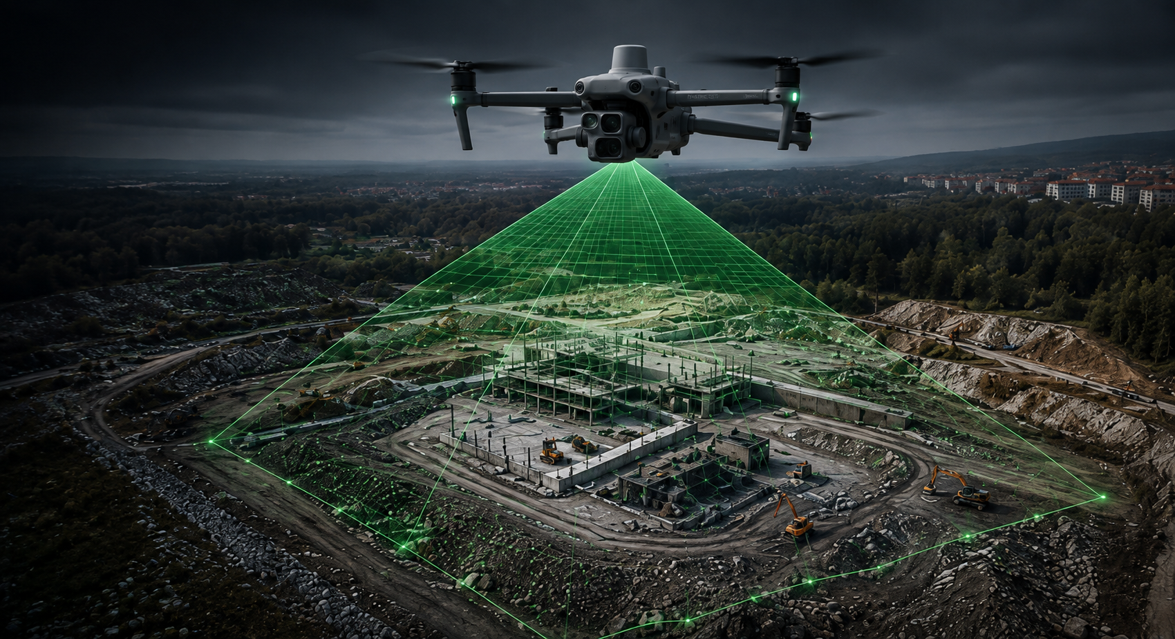 Fotogrammetria con drone e acquisizione dati