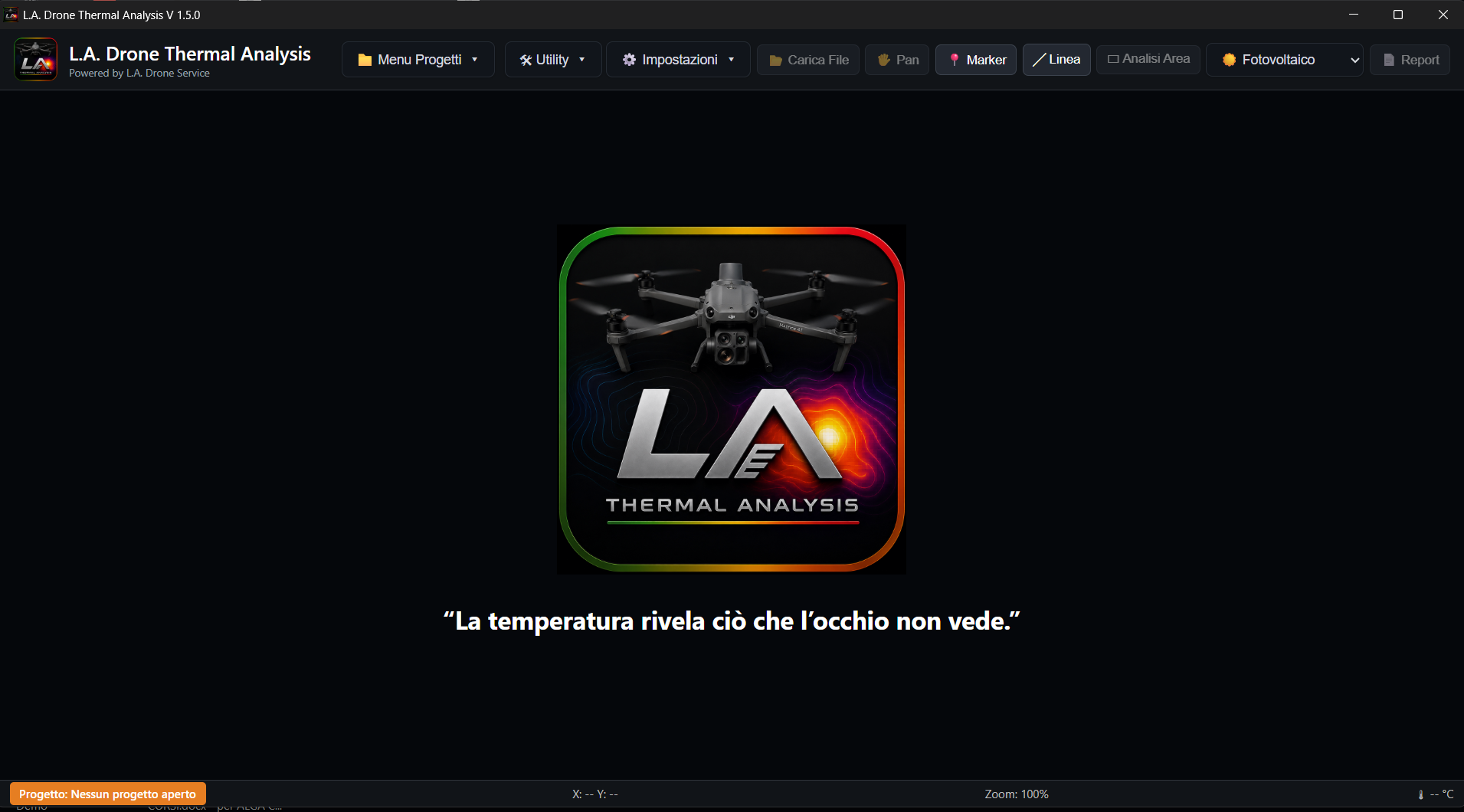 Interfaccia L.A. Thermal Analysis